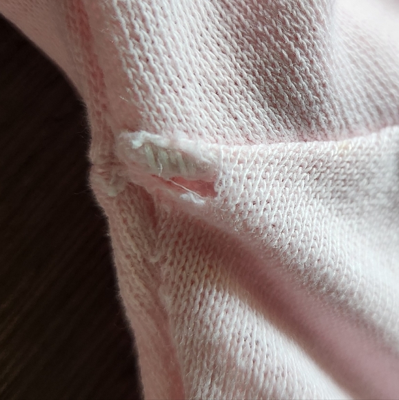 Vintage 90s Hawaii Hanauma Bay Employee pink crewneck sweater hipster skater - Picture 5 of 6